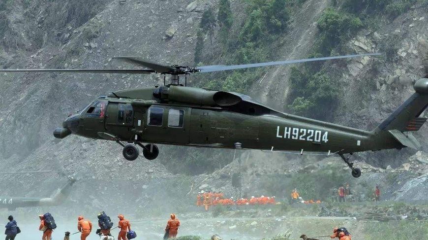 S-70C-2 LH92204 conducting rescues